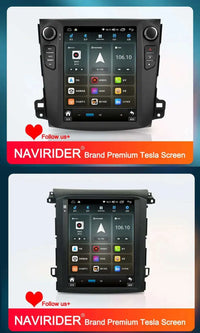Autoradio Android 14 Écran Vertical 12,1 Pouces Maserati Quattroporte 2004-2012 CarPlay GPS