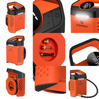 Gonfleur de Pneu ETENWOLF V3 160 PSI Compresseur Portable 7800 mAh