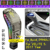 Pommeau de Levier de Vitesses LED Chevrolet Cruze Captiva Orlando — vue de trois quarts