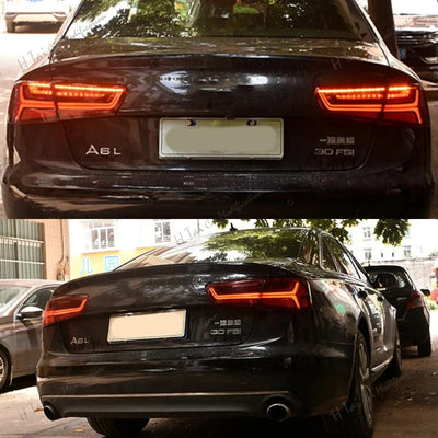 Feux Arrière LED Audi A6 C7 2012-2015 Animation Séquentielle