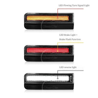 Feux Arrière LED Land Rover Defender 90 110 130 2020-2026 : Stop, Recul et Clignotant Séquentiel, Paire