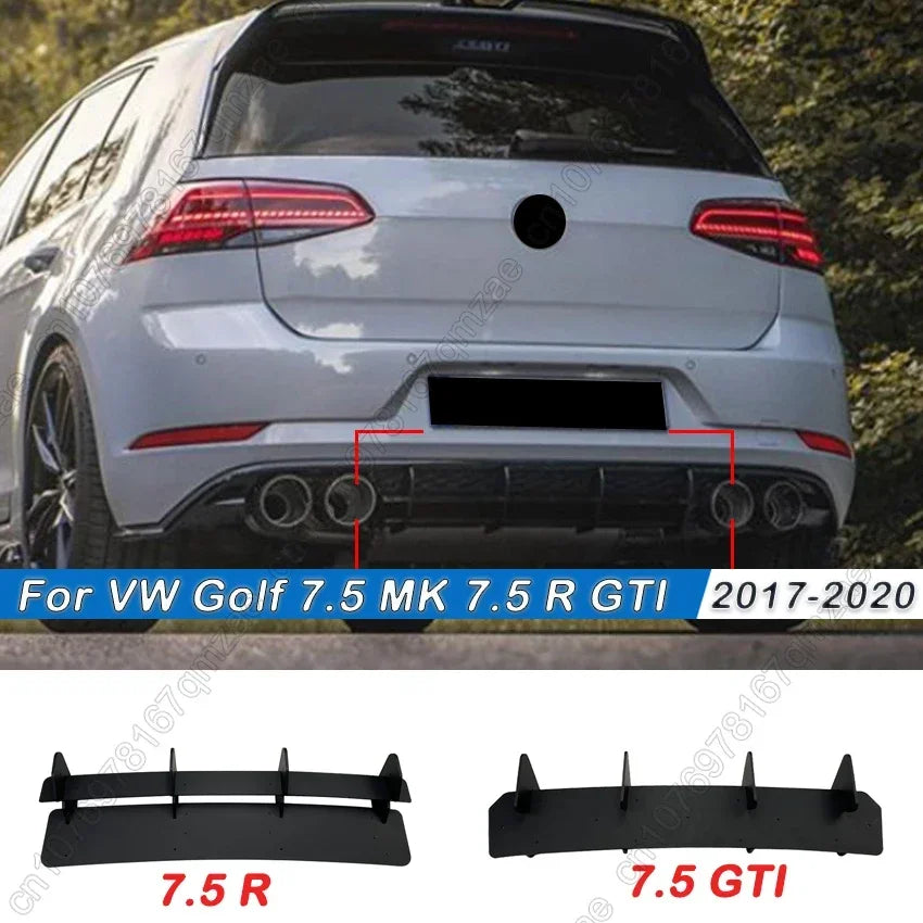 Diffuseur Arrière Volkswagen Golf 7.5 R GTI 2017-2020