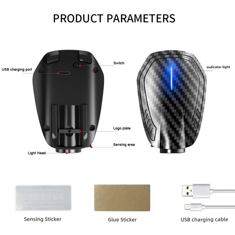 Projecteur Logo Porte Hyundai N LED Sans Fil Rechargeable USB