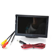 Kit Caméra de Recul avec Écran 5 Pouces 800 x 480 Pied ou Ventouse