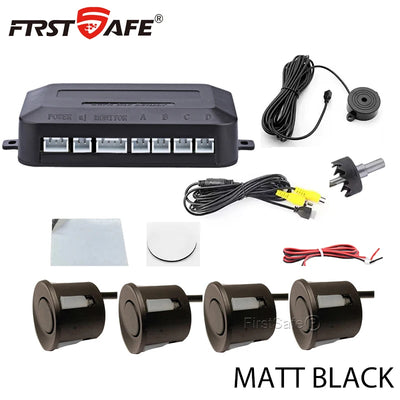 Radar de Recul Vidéo AHD 4 Capteurs FirstSafe KZ-033