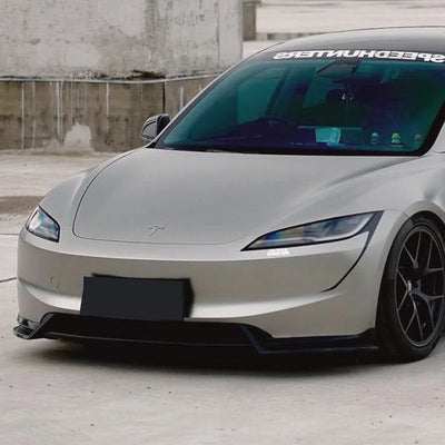 Lame Avant Tesla Model 3 Model Y 2016-2024 Look Carbone