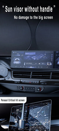 Pare-Soleil Pare-Brise Renault Clio 4 Clio 5 2012-2023 Pliable Cadre Mémoire de Forme