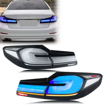 Feux Arrière LED BMW G30 F90 M5 Série 5 Bleu 2017-2020