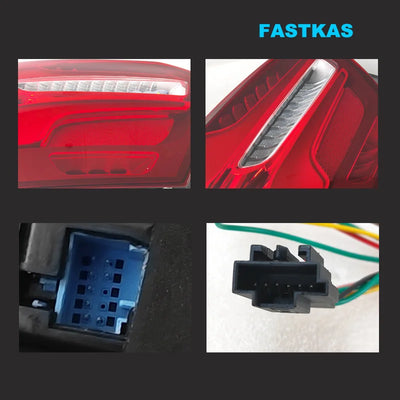 Feux Arrière LED Mercedes Classe A W176 2013-2018 Paire AMG