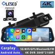 Dashcam 10 Pouces 4K CarPlay Android Auto OLESED