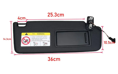 Pare-Soleil Skoda Octavia III 2015-2022 avec Miroir