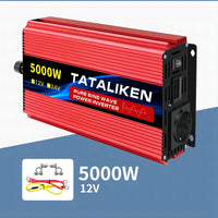 Convertisseur Pur Sinus 12V 24V 220V Voiture 1000 à 8000 W
