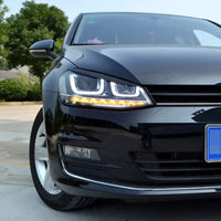 Cache de Phare Volkswagen Golf 7 — détail de finition