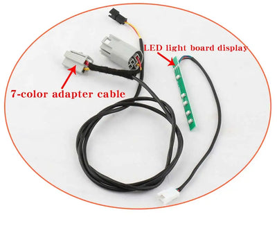 Pommeau Vitesse Cristal LED Ford Mustang 2015-2024