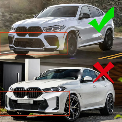Lame Pare-Chocs Avant BMW X6 G06 M Sport 2020-2022
