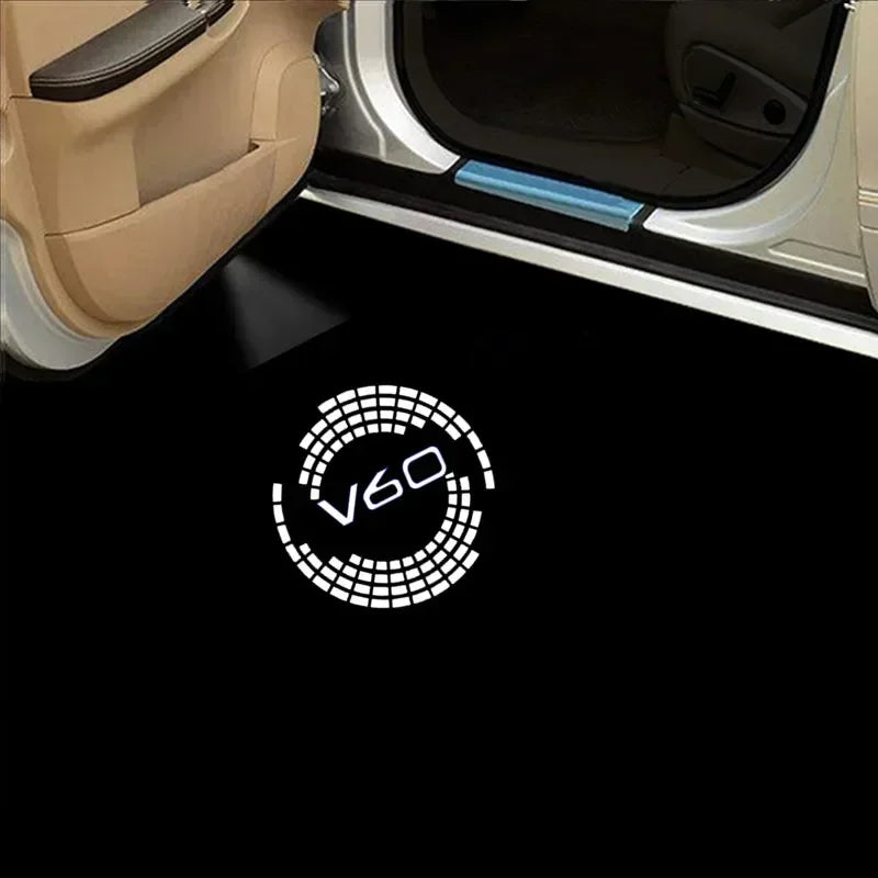 Projecteur Logo Porte Volvo XC60 XC90 V60 V90 Montage Direct