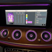 Aérateurs Turbine LED Ambiance Mercedes Classe E W213 — vue de profil