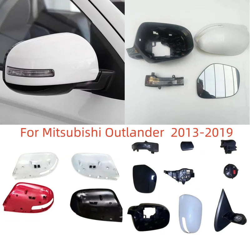 Coque, Cadre et Verre Chauffant de Rétroviseur Mitsubishi Outlander 2013-2019 Droit ou Gauche