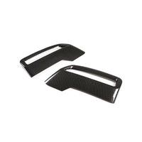Embouts d'échappement Peugeot 3008 5008 noir aspect carbone