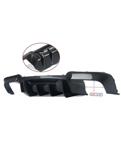 Diffuseur de Pare-Chocs Arrière BMW Série 5 F10 F11 2011-2016