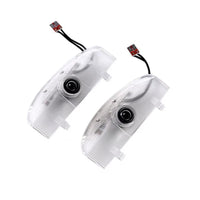 Projecteur de Porte LED Mitsubishi Pajero V80 V87 V93 V97 2007-2018 Lumière de Bienvenue 2 Pièces