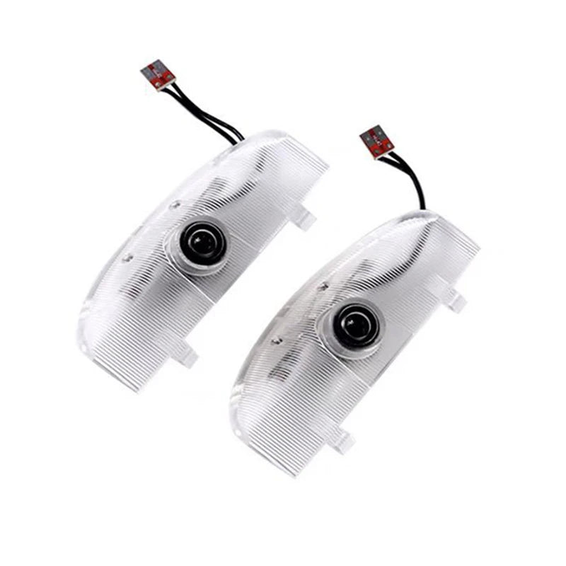 Projecteur de Porte LED Mitsubishi Pajero V80 V87 V93 V97 2007-2018 Lumière de Bienvenue 2 Pièces