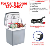 Glacière Électrique Voiture 24 L 12 V 220 V Froid et Chaud