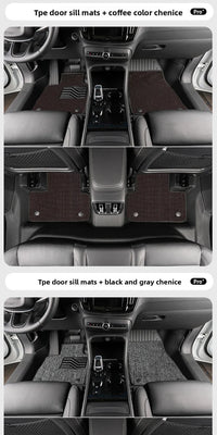 Tapis de Sol TPE Volvo XC60 2009-2026 T8 PHEV Conduite à Gauche Simple ou Double Couche Protection des Seuils