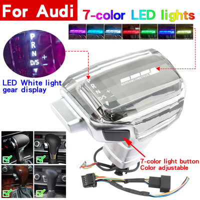 Pommeau Vitesse Cristal LED VW Audi Skoda Auto