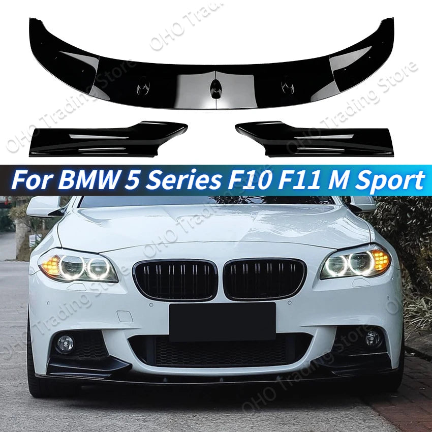 Kit Lame Pare-Chocs Avant BMW Série 5 F10 F11 M Sport 2010-2016
