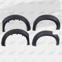 Élargisseurs d'Ailes Style Poche Toyota Hilux Vigo SR SR5 2005-2014 Noir Mat, Jeu de 4 Pièces