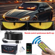 Écran LED Pliable de Pare-Brise Yeux du Diable Voiture Camion