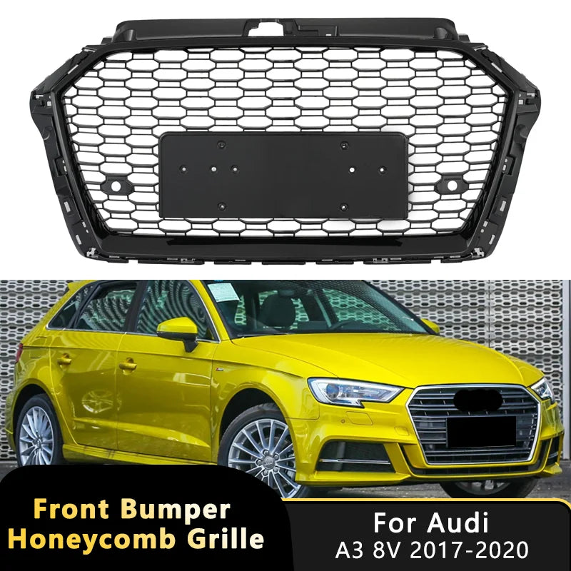 Calandre Nid d'Abeille Audi A3 8V Facelift 2017-2020