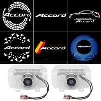 Projecteur Porte Honda Accord 9 et 10 2014-2022 LED, Lot de 2, 9 Motifs