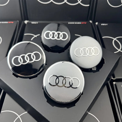 Cache-Moyeux Flottants Audi A3 A4 A6 (Kit 4 Pièces)