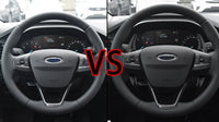 Palettes au Volant Ford Focus 4 MK4 2019-2023 ABS