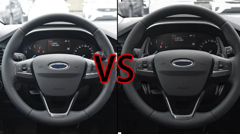 Palettes au Volant Ford Focus 4 MK4 2019-2023 ABS