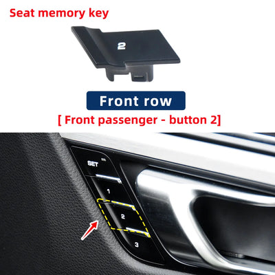 Bouton de Réglage de Siège Porsche Macan 2014-2018 95B959855