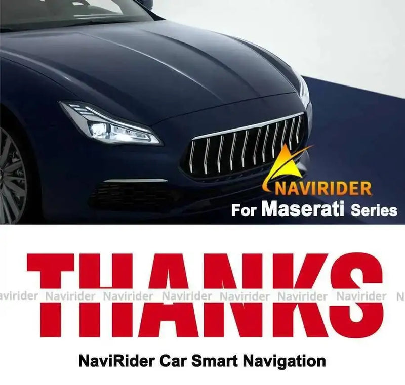 Autoradio Android 13 Maserati Quattroporte 2013-2020 Écran 12,3 Pouces CarPlay GPS 4G