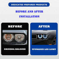 Phares LED Dodge Challenger 2008-2014 Kit Complet Feux de Jour Dynamiques Clignotants