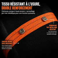 Chaussettes à Neige Textile Épaisses Anti-Usure Voiture et SUV