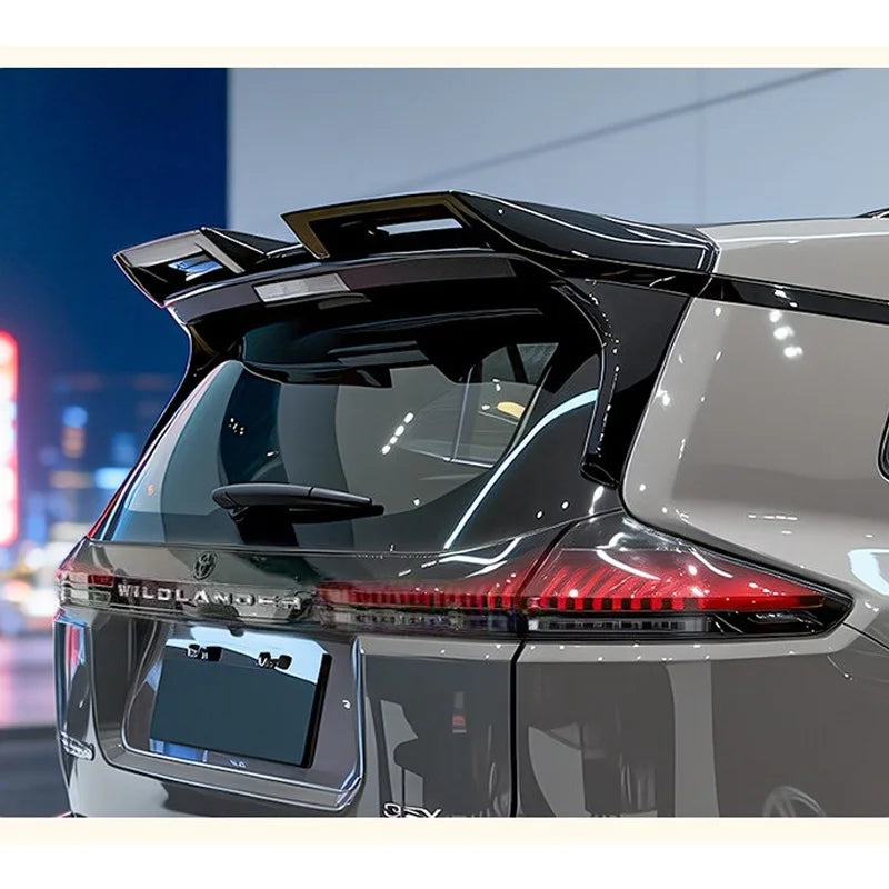 Becquet Aileron de Toit Toyota RAV4 Wildlander 2019-2025 et 2026+ Noir, Blanc ou Aspect Carbone