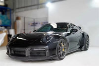 Kit Carrosserie Carbone Sec Porsche 911 992 Turbo S : Splitter, Prise d'Air de Pare-Chocs, Jupes, Diffuseur, Aileron