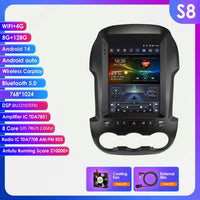 Autoradio Android Ford Ranger 2012-2015 Écran Vertical 9,7 Pouces CarPlay Sans Fil GPS DSP