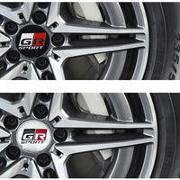 Cache-Moyeux Toyota GR Sport Corolla RAV4 Yaris 60mm 62mm — vue de profil