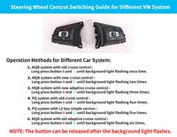 Volant Sport en Cuir Volkswagen Golf 6 et 7 R-Line GTI Passat B8 Tiguan Polo