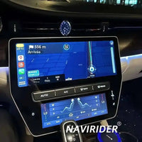 Autoradio Android 13 Maserati Quattroporte 2013-2020 Écran 12,3 Pouces CarPlay GPS 4G