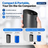 Car Air Freshener Nebulizer Essential Oils Waterless Aluminum
