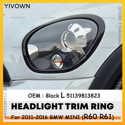 Cerclage d'Optique Mini Cooper Countryman R60 R61 2011-2016
