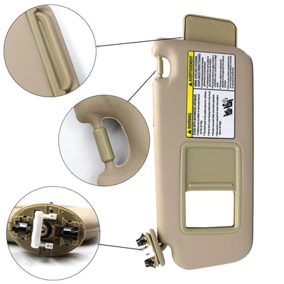 Pare-Soleil Toyota RAV4 2006-2013 avec Miroir Lumineux